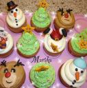 cupcakes di Natale - In cucina con Marika piccola
